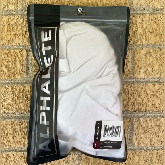 Alphalete Evo Pocket Tee - White Men’s Large - Picture 9 of 10